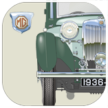 MG VA Saloon 1936-39 Coaster 7